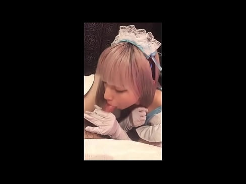 ❤️ Японскі ідал [маюка], французскі касцюм пакаёўкі, частка 1, мінет і дрочка з ласьёнам ❤❌ Шлюхі у нас ❌❤